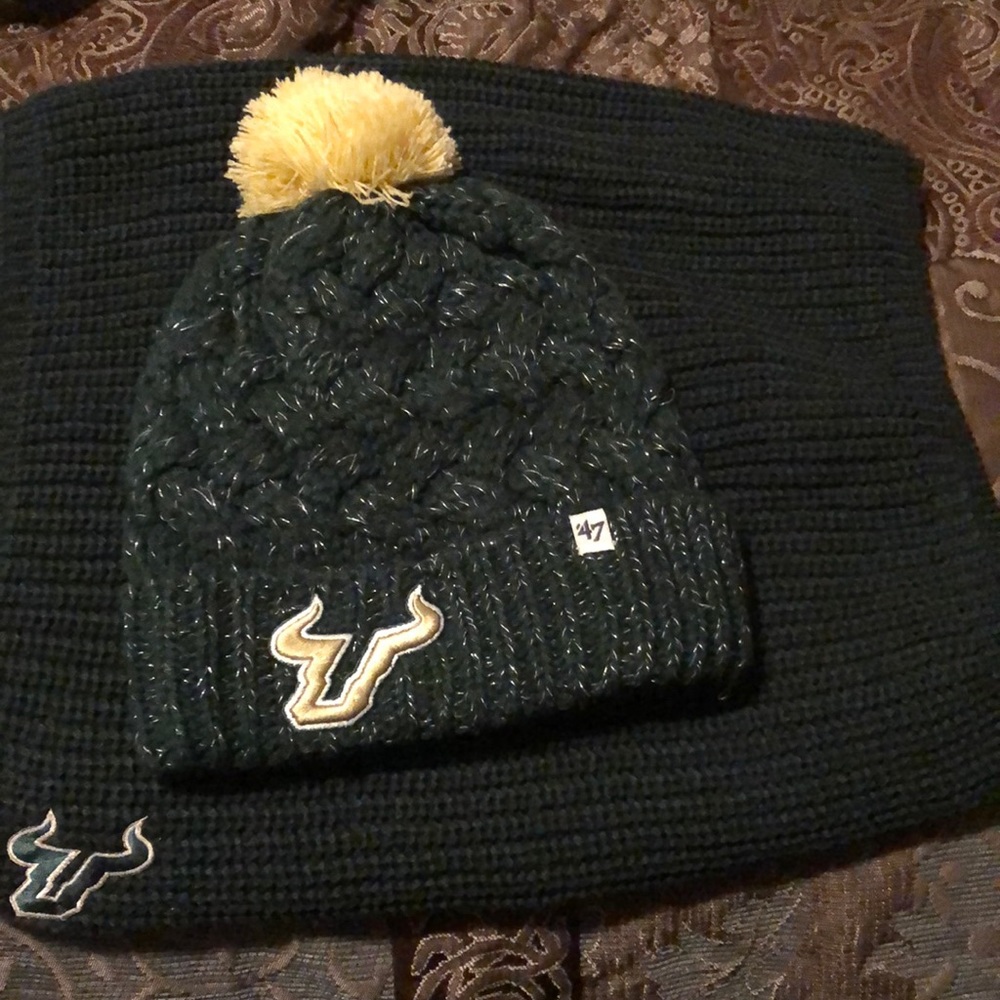 University of South Florida Scarf & Hat